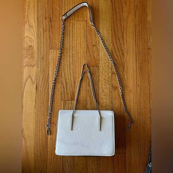 White Crossbody Bag - Picture 2 of 3
